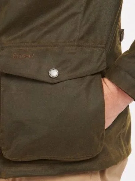 Barbour Prechodná bunda Ogston olivová zelená
