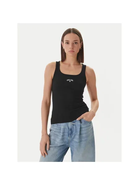 Guess Jeans Топ Slim Fit чорний