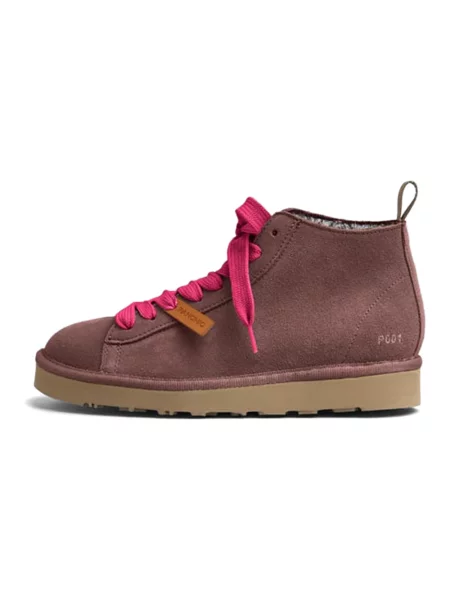 Buty do kostki Panchic zamszowe różowe