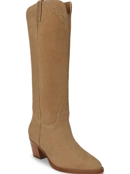 Lauren Ralph Lauren чоботи замшеві Harpher Tall