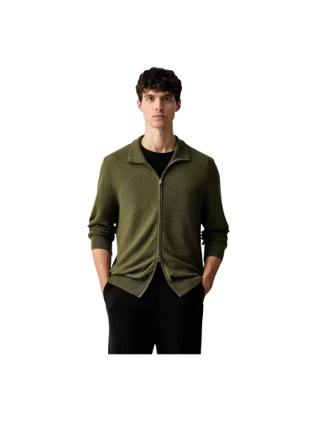 Sweter Boss zielony