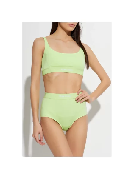 Braletka Tom Ford skórzana zielona