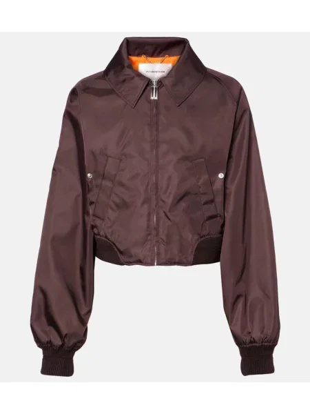 Geacă bomber Victoria Beckham maro