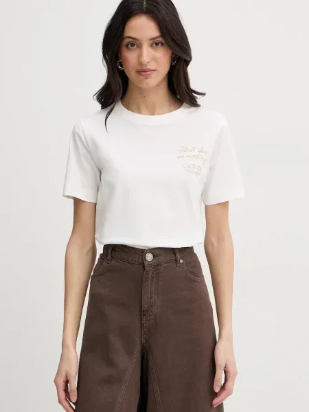 Twinset t-shirt beżowa