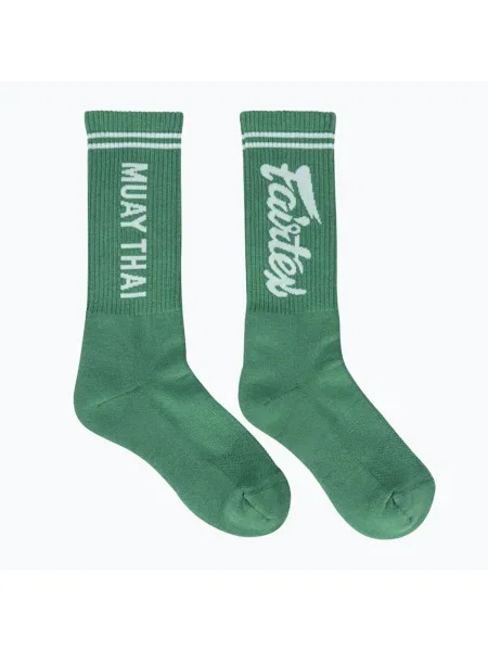 Fairtex zokni. Méret: EU zöld