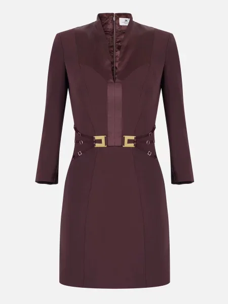 Сукня Elisabetta Franchi коричнева