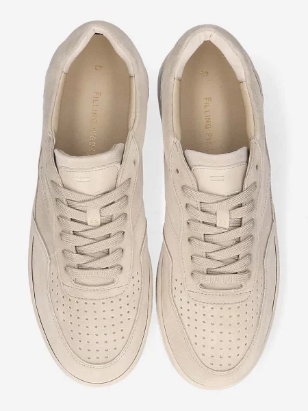 Σουέτ αθλητικά παπούτσια Filling Pieces Ace Suede άσπρο λευκό