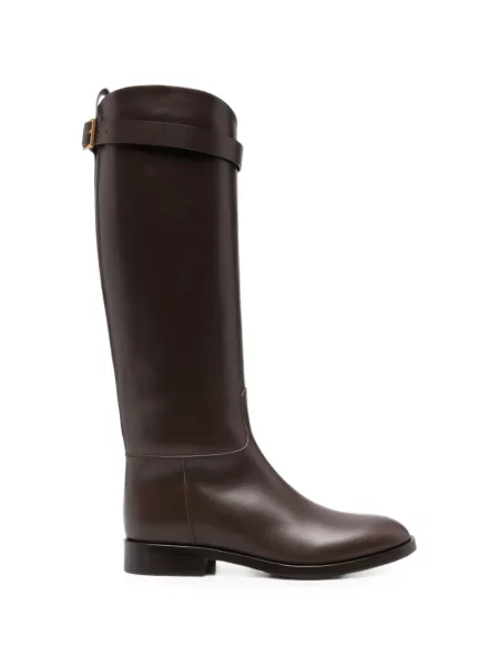 Botine Eleventy din piele maro