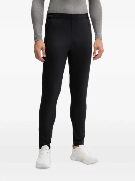Pantaloni Under Armour alergare cu autograf negru