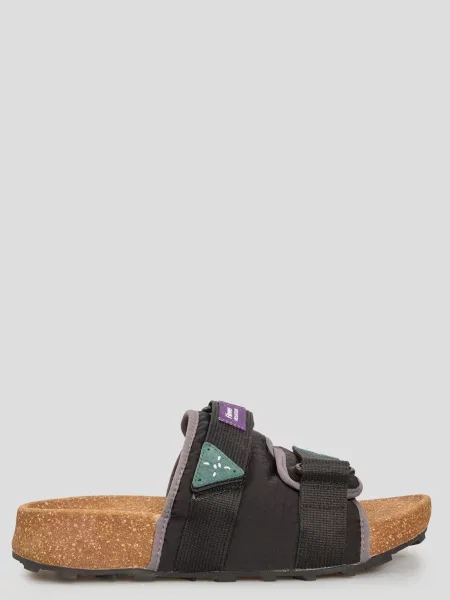 Шлепанцы Flower Mountain черные