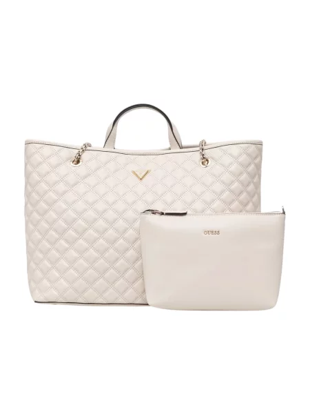 Guess torebka shopper GIULLY biała