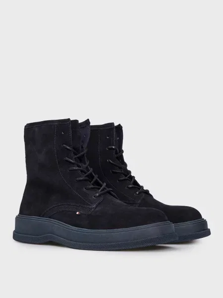 Замшевые ботинки Tommy Hilfiger синие