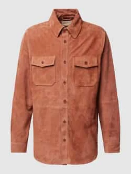 Kurtka koszulowa z imitacji skóry model ‘Suede’ Scotch & Soda