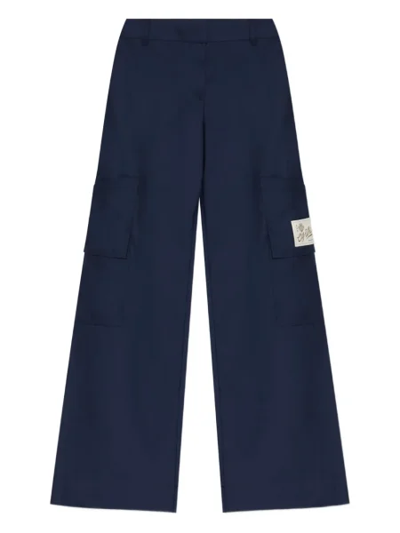 Pantaloni Off-white alb
