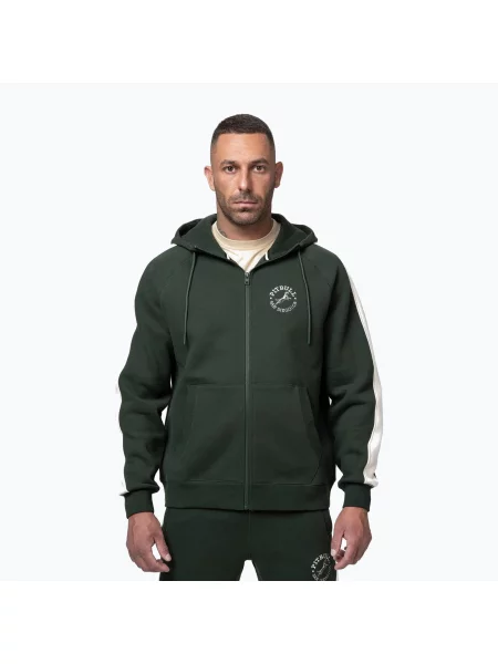 Bluza Pitbull San Diego Ca Hooded Zip zielona