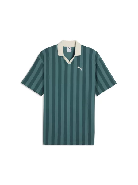 Koszulka polo PUMA Class Pinnacle o luźnym kroju PUMA szara