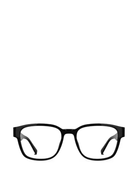 Okulary przeciwsłoneczne Lacoste z logo czarne