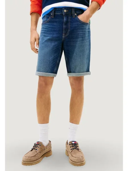 Tommy Jeans Pantaloni scurți de blugi Ronnie Bleumarin
