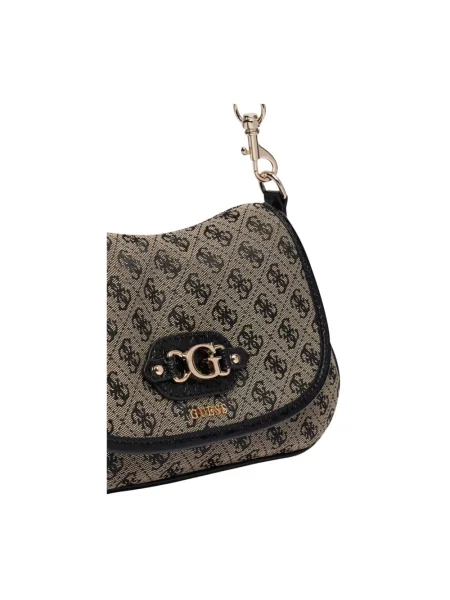 Guess Torebka Samantha Beżowy czarna