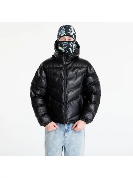 Kurtka Wasted Paris M Skull Puffer Black L czarna