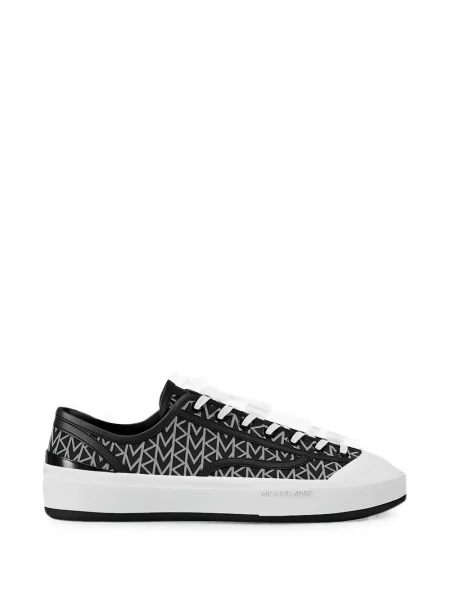 Sneakerși Michael Kors cu imagine negru