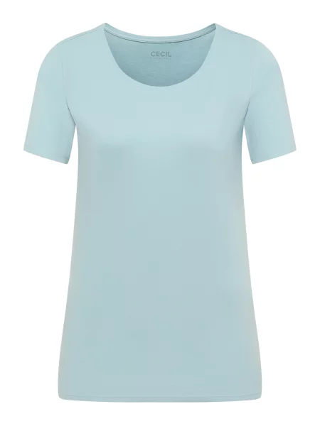 CECIL Tricou Lena mentă verde