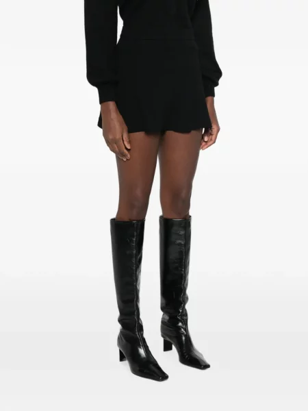 Pantaloni scurți Twinset negru