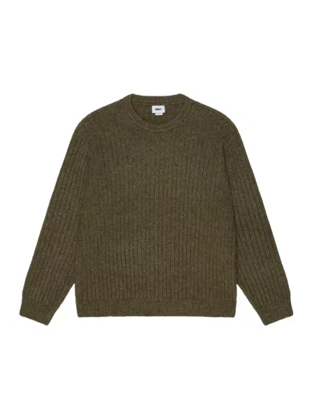 Sweter Obey wełniany zielony