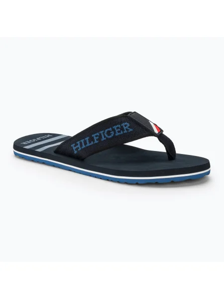 Olcsóbban. Férfi Tommy Hilfiger Sportos strandszandál desszert ég flip flopok. Méret: 46 EU