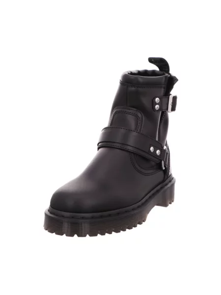 Botki Dr. Martens skórzane czarne
