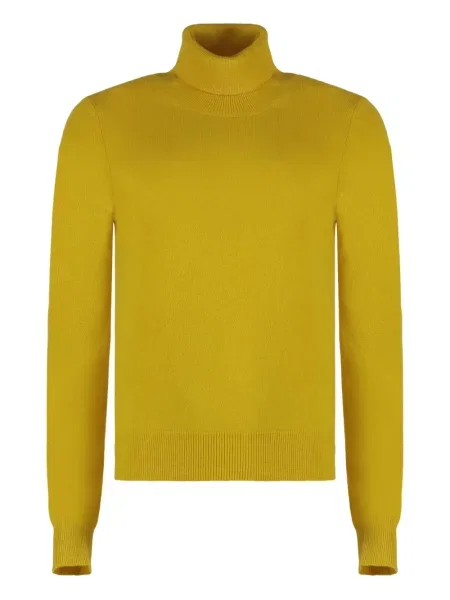 Pulover Malo din cașmir galben