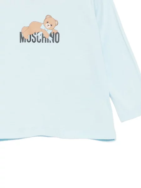 Koszulka dziecięca Moschino niebieska