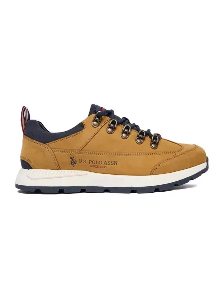 U.S. POLO ASSN. Camel brązowa