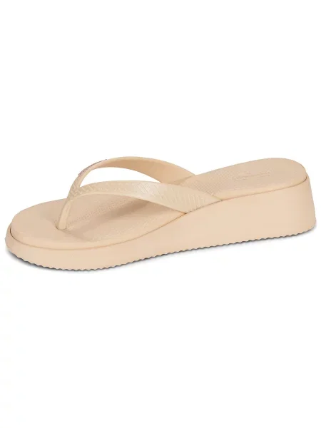 Platform talpú félcipő Havaianas bézs