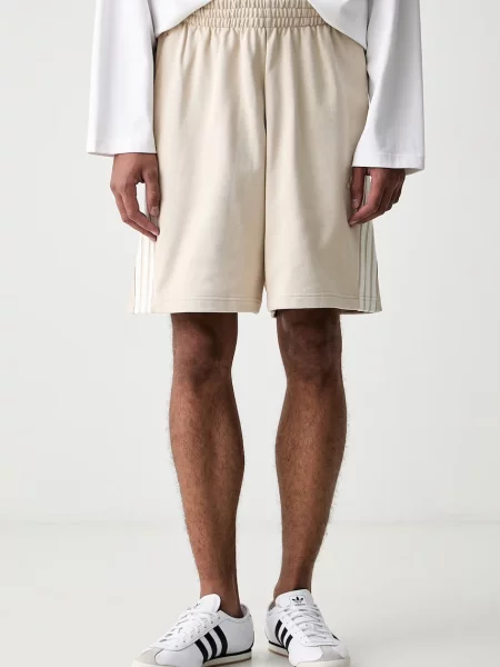Adidas pantaloni scurți de trening pentru bărbați din bej