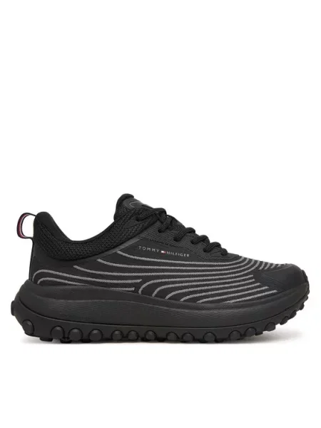 Tommy Hilfiger Sportcipők The Canyon X Knit fekete