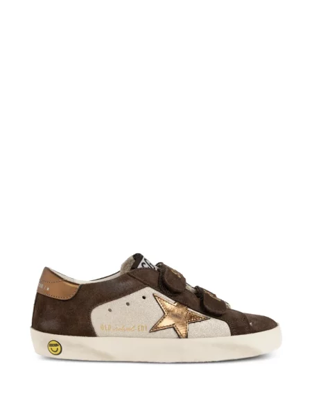 Sneakersy dziecięce Golden Goose brązowe