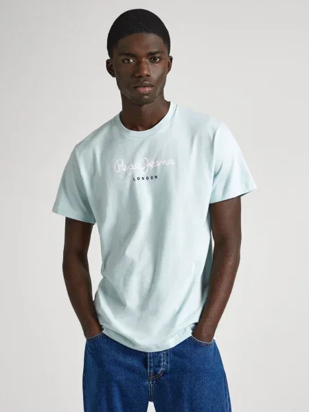 Pepe Jeans tričko pánske EGGO N modrá