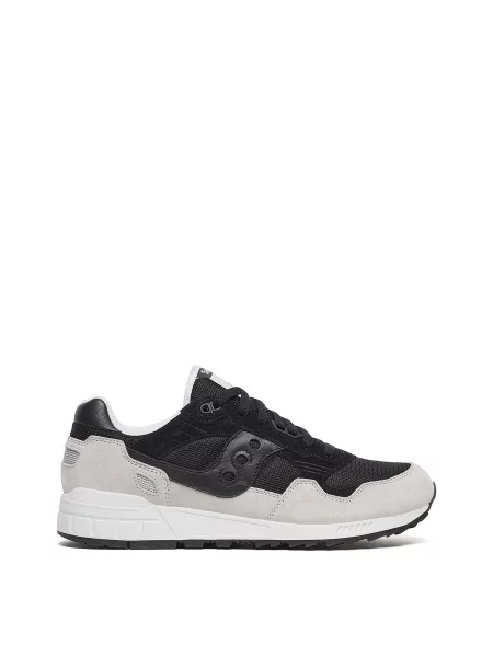Замшевые повседневные кроссовки Saucony черные