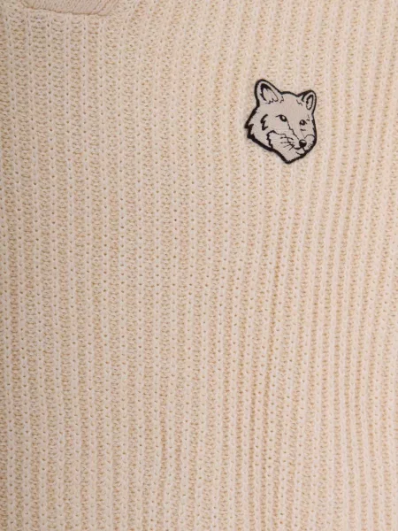 Gulerat tricou polo Maison Kitsune