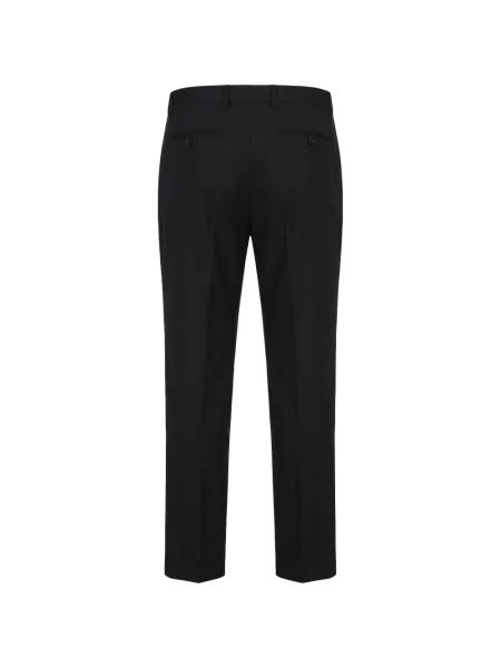 Cu centură pantaloni Valentino Garavani negru