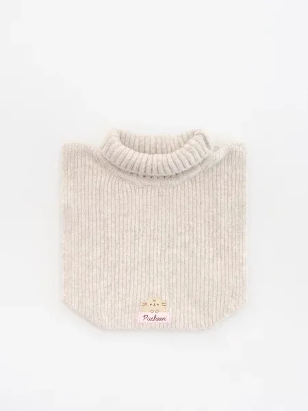 Reserved Pusheen garbós csősál bézs