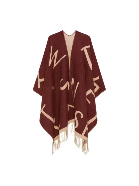 Kurtka Twinset wełniana czerwona