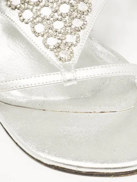 Sandale Stuart Weitzman argintiu