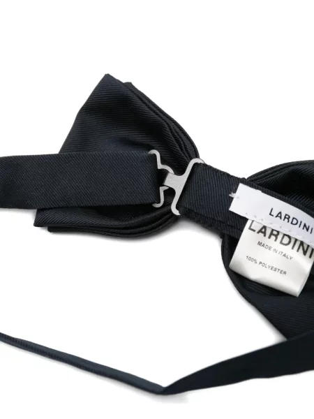Cravată Lardini cu funde din țesătură twill albastru