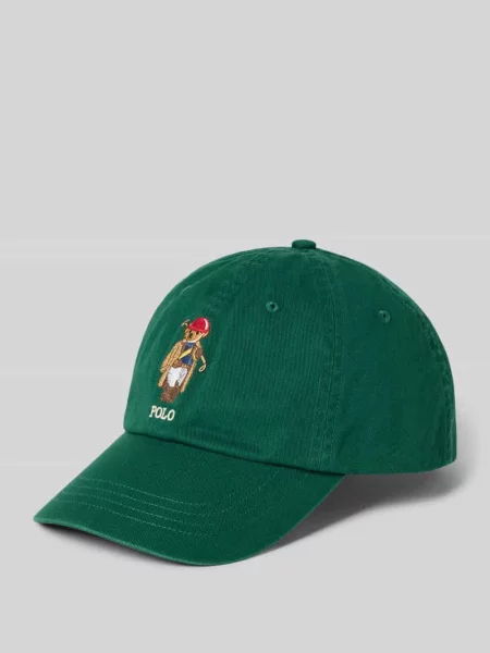 Polo Ralph Lauren czapka z daszkiem zielona