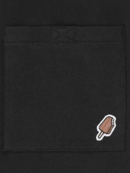 Pantaloni Icecream în carouri negru