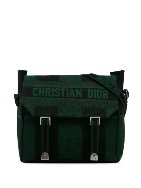 Torebka crossbody Christian Dior Pre-owned zielona