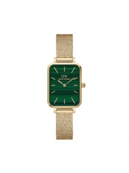 Daniel Wellington óra Quadro sárga női zöld