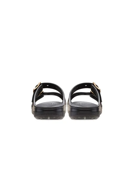 Šľapky Crocs Saturday Sandal Metallic Buckle čierna